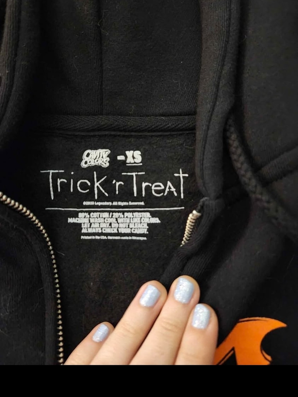 OOP Trick R Treat Zip Up